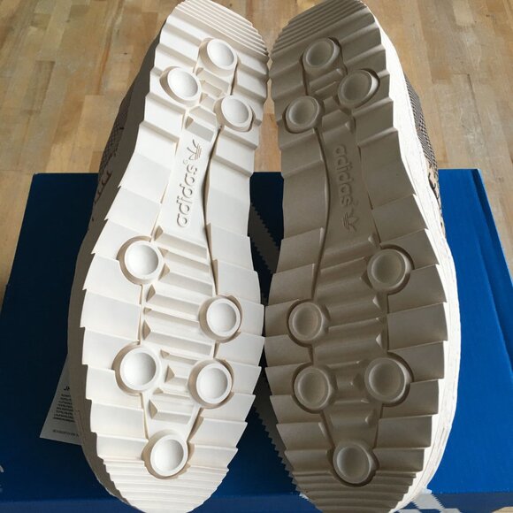 CLOT x adidas Superstar "Patchwork - Worn Sand" JR6490 Sz 9.5 - Picture 8 of 10